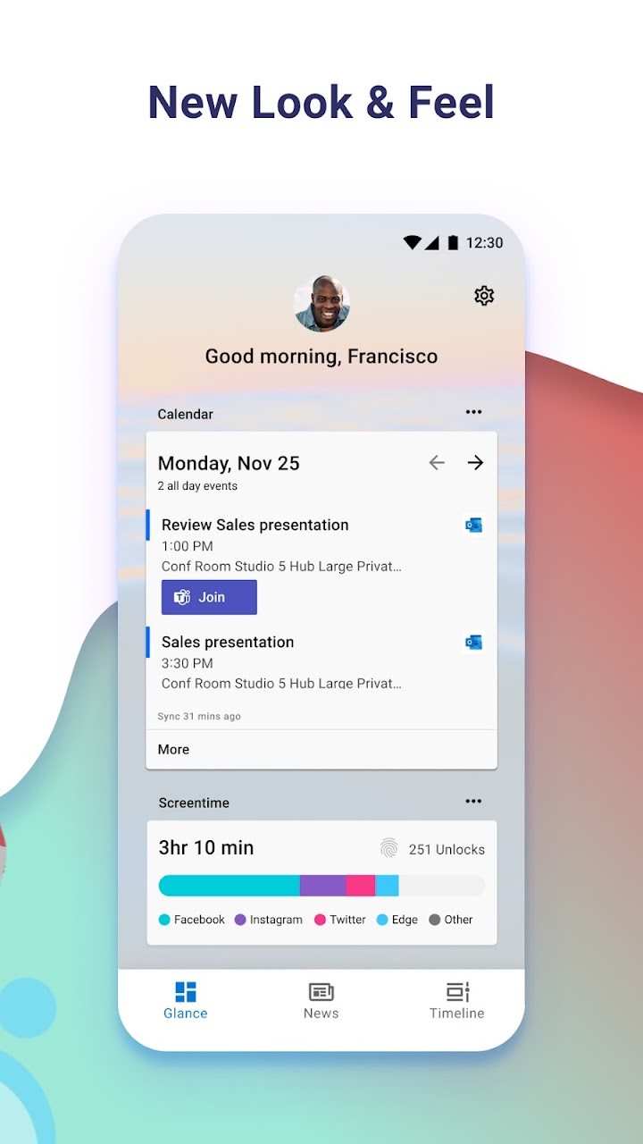 Microsoft Launcher — স্ক্রিনশট 2
