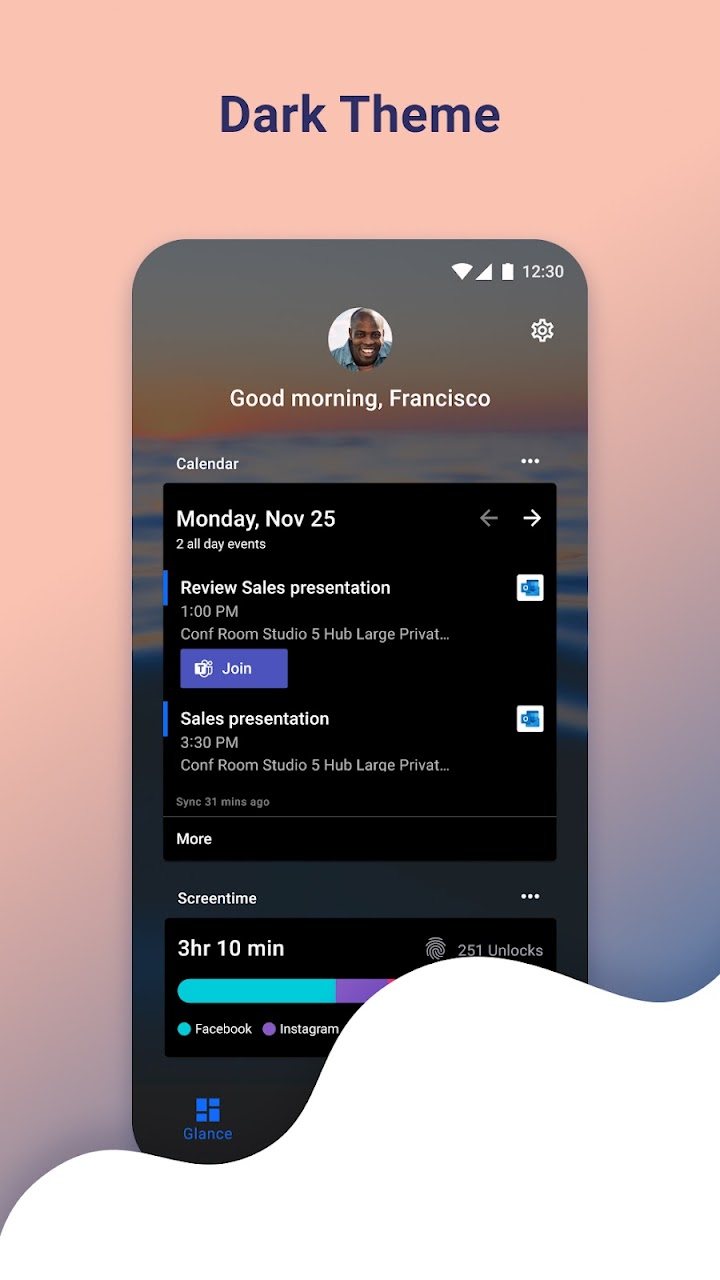 Microsoft Launcher — স্ক্রিনশট 4
